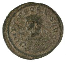 Római Birodalom / Róma / Probus 276-282. Antoninianus bronz (3,94g) T:VF,F Roman Empire / Rome / Probus 276-282. Antoninianus bronze IMP C PROBVS AVG / SALVS AVG - T - XXI (3,94g) C:VF,F