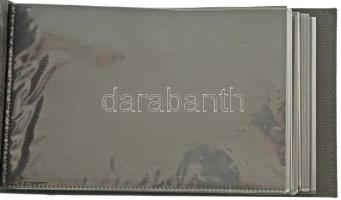 Kis alakú 48 lapos bankjegy / FDC berakó, összesen 96 férőhellyel, használt, de jó állapotban