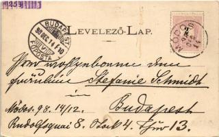 1898 (Vorläufer) Módos, Jasa Tomic; községháza, Milleniumi emlékoszlop, Temes híd. Mattanovich T. fé...