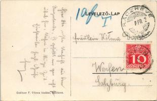 Ráckeve, Kir. uradalmi kastély. Grálitzer F. Vilmos kiadása (EK)