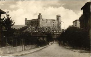 1954 Pozsony, Pressburg, Bratislava; Mamateyova ulica / utca és vár / street and castle (EK)