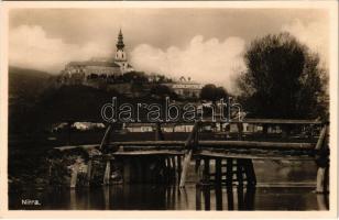 Nyitra, Nitra; fahíd / wooden bridge