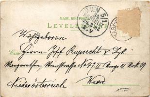 1898 (Vorläufer) Nagykanizsa, Fő utca és tér, Malátagyár és serfőzde, sörgyár, Eötvös tér, Szentháro...