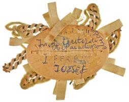 Osztrák-Magyar Monarchia ~1900. Ferenc József császár és király portréfotója kitüntetésekkel, ovális...