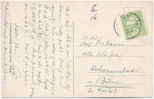 Mosonszentjános, Jánossomorja; Községháza, pályaudvar, vasútállomás. Ámon Adolf kiadása