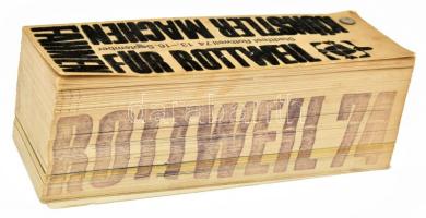 Künstler machen Fahnen für Rottweil (Művészek zászlót készítenek Rottweil városának). Stadtfest Rott...