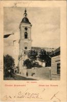 1899 (Vorläufer) Komárom, Komárno; Református templom / Calvinist church (EK)