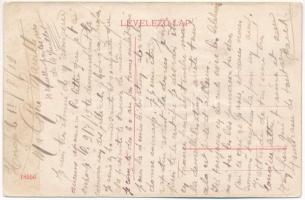 1919 Szeged, Klauzál tér, piac, lovas hintó, Divatáruház a Menyecskéhez, Traub B. és társa üzlete (á...