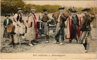 Hortobágy, Déli találkozás a Hortobágyon, magyar folklór