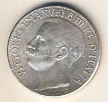 Olaszország 1911. 5L "A királyság 50. évfordulója" régi hamisítvány T:2