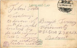 1915 Nyíregyháza, taligás. Vasúti levelezőlapárusítás 40. sz. (EK)