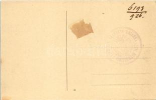 Sárvár, a sárvári vár freskóiból 1653-ból: Győr bevétele 1598-ban. Knebel cs. és kir. udvari fénykép...