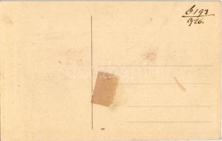 Sárvár, a sárvári vár freskóiból 1653-ból: Pápa elfoglalása 1597-ben. Knebel cs. és kir. udvari fény...