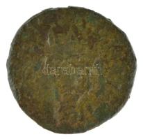 Római Birodalom / Tetricus ~275. Follis (barbár utánzat) bronz (1,30g) T:F Roman Empire / Tetricus ~275 Follis (Barbaric imitation) bronze (1,30g) C:F