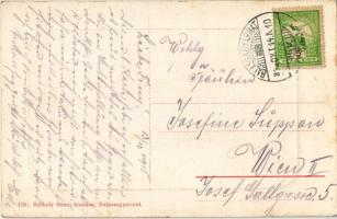 1915 Balassagyarmat, Rákóczi fejedelem út, Schönberger Fülöp, Székely Samu üzlete és saját kiadása (...