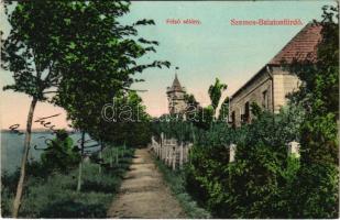 1909 Balatonszemes, Szemes; Felső sétány, villa. Tényi Kálmán kiadása (EK)