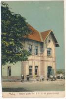 Tövis, Teius; Oficiul postal No. 2. / 2. sz. postahivatal. Iacob Stancioiu Nr. 5. 1925. / 2nd post office (EB)