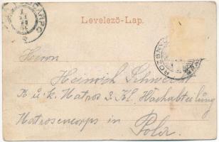 1904 Barcarozsnyó, Rozsnyó, Rosenau, Rasnov; Hotel u. Burg, Gasthaus zur Rosenauer Burg / Szálloda B...