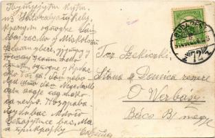 1914 Sátoraljaújhely, Rákóczi utca, Weisz Márkus, Silberman Géza és Fischer üzlete, Schicht szappan ...