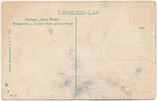 Szebenjuharos, Hohe Rinne, Paltinis; Kurhaus Hohe Rinne, Wohnpavillon u. Conradt-Warte auf dem Onces...