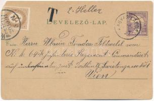 1901 Sztojkafalva, Sztójka, Stoiceni; Forrásház és étterem, Cibles hegylánc, Anna lak, Fürdőház, Gró...