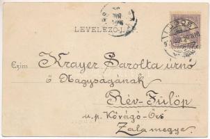 1901 Temesvár, Timisoara; Gyárvárosi izraelita templom, zsinagóga. Polatsek kiadása / Fabric, synago...