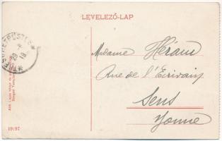 1909 Szeged, Kárász utca, Pianino raktár, Fiumei kávéház, Burkus András és Wizner Jenő üzlete. Alth ...