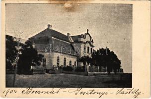 1904 Boconád, Gosztonyi (Szeleczky) kastély (kis szakadás / small tear)