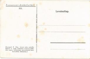 Sopron, A soproni diákéletből XII. Ultra-supra veteránissimus. Lengyel Z. fkm. tervei után rajzolta ...