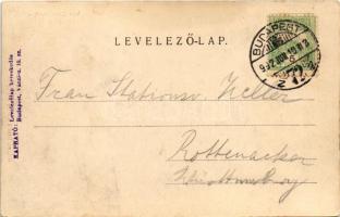 1902 Budapest XIV. Ős-Budavára. Divald Károly 605