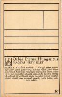 Siklód, Siclod; Székely legény / Transylvanian folklore art postcard. Orbis Pictus Hungaricus. 10. s...