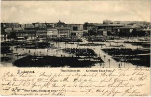 1906 Budapest VIII. Tisza Kálmán tér (II. János Pál pápa tér). Ganz Antal No. 117. (EK)