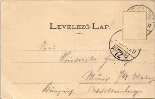 1901 Budapest IX. Vámház körút, lovas hintók. Divald 136. (EK)