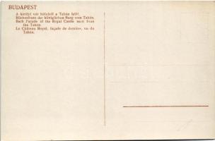 Budapest I. Tabán, Királyi vár hátulról. Csiky Foto