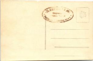 Budapest V. IBUSZ Autorundfahrt autóbuszos kirándulás, Mechanikai szövőgyár üzlete. Magyar Erzsi fén...