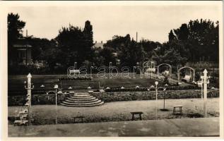 Budapest XVI. Mátyásföld, Lawn Tennis Club, tenisz klub, függőkert, sport. Kiss felvétele