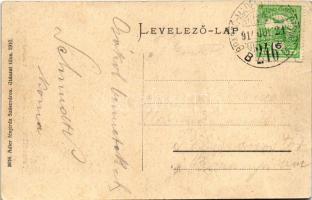 1914 Tusnádfürdő, Baile Tusnad; Vasút részlet. Adler fényirda (Szászváros) 2676. 1910. / railway tra...