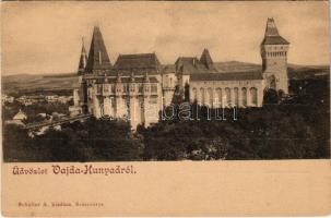 Vajdahunyad, Vajda-Hunyad, Hunedoara; Vajdahunyad vára. Schuller A. kiadása / castle