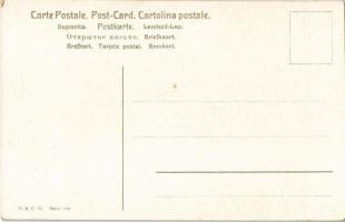 Ökölvívók / Boxers, sport humor. P. & C.M. Serie 116. litho s: T. Martiny