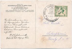 1936 Berlin XI Olympische Spiele / 1936. évi nyári olimpiai játékok / 1936 Summer Olympics + So. Stp...