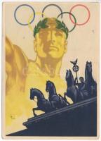 1936 Deutschland. XI. Olympische Spiele Berlin / Summer Olympics in Berlin / 1936. évi nyári olimpiai játékok + So. Stpl s: Franz Würbel (EK)