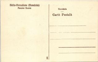 Herkulesfürdő, Baile Herculane; Pension Romée / szálloda / hotel