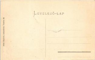 Vajdahunyad, Vajda-Hunyad, Hunedoara; vár. Adler fényirda Szászváros / castle (fl)