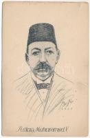Sultan Muhammed V. / V. Mehmed oszmán szultán. Graphophot s: Bi-Ko (EK)
