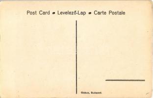 Imperialista favágók / Imperialist woodcutters. Hungarian irredenta propaganda art postcard, Trianon...