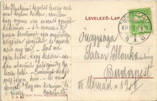 1914 Békéscsaba, Fő tér, piac