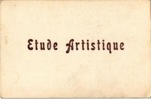 Meztelen erotikus hölgy / Erotic nude lady. Etude Artistique (non PC) (EK)