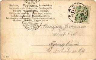 1906 Kártya lapok / Card game (kopott / worn)