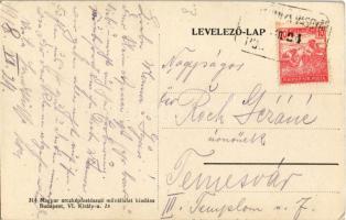 1918 Katalinhuta, Katarínska Huta (Szinóbánya, Cinobana); vasútállomás, Üveggyári kastély / Bahnhof ...