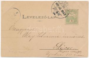 1902 Temesvár, Timisoara; Takarékpénztár utca, kerékpár, Probst Adolf üzlete. J. Raschka kiadása / s...